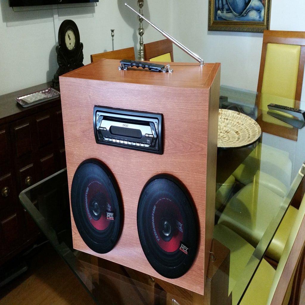 Make Your Own Boombox 5 Steps (with Pictures) Instructables