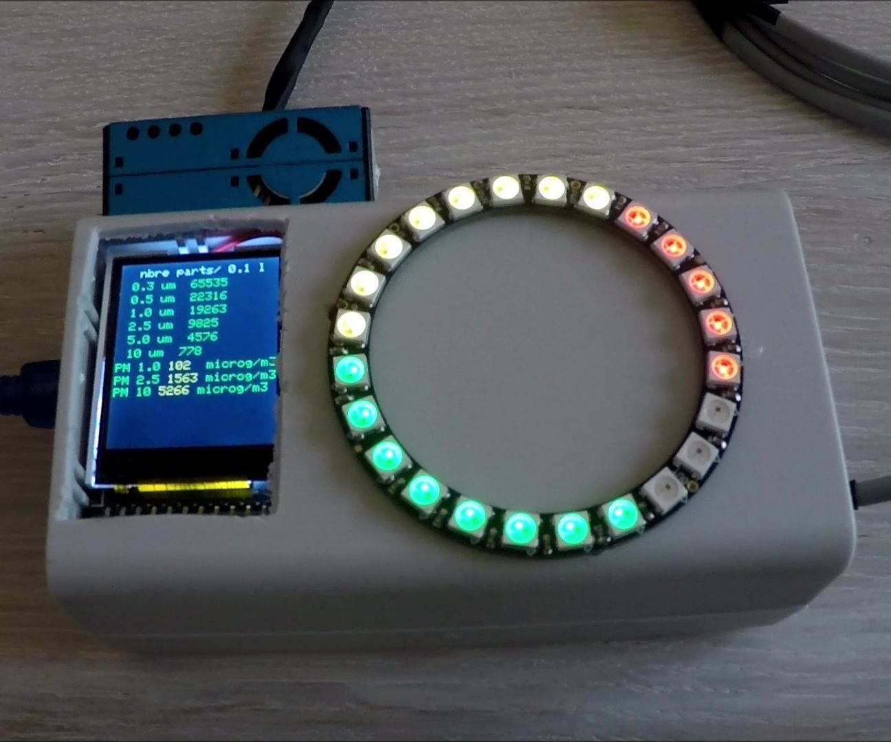 DIY guide for System for Monitoring  Air Quality for Particulates Pollution with step-by-step instructions