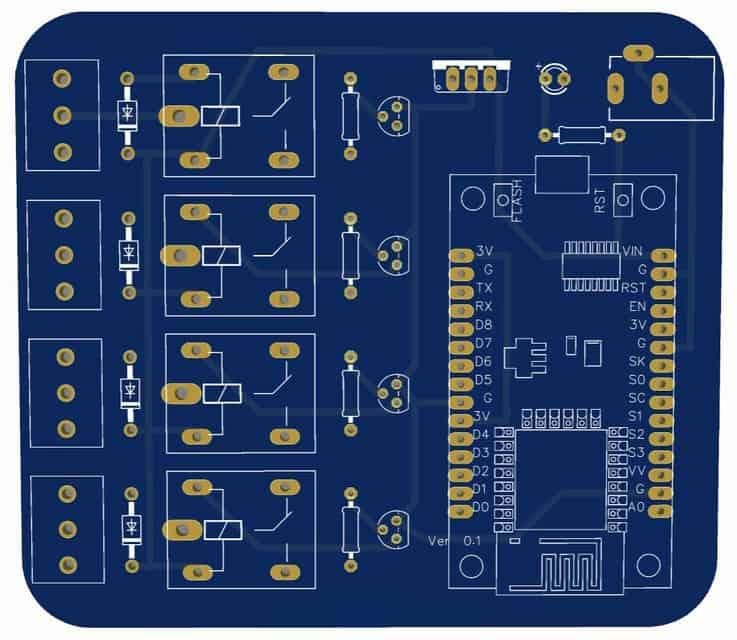 Home Automation PCB & Gerber File