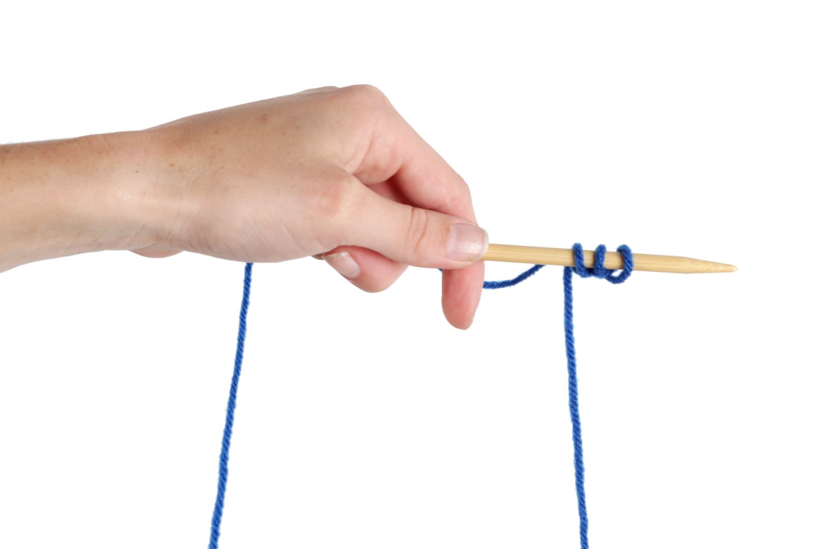 Knitting Lessons Cast on Techniques 4 Steps (with Pictures