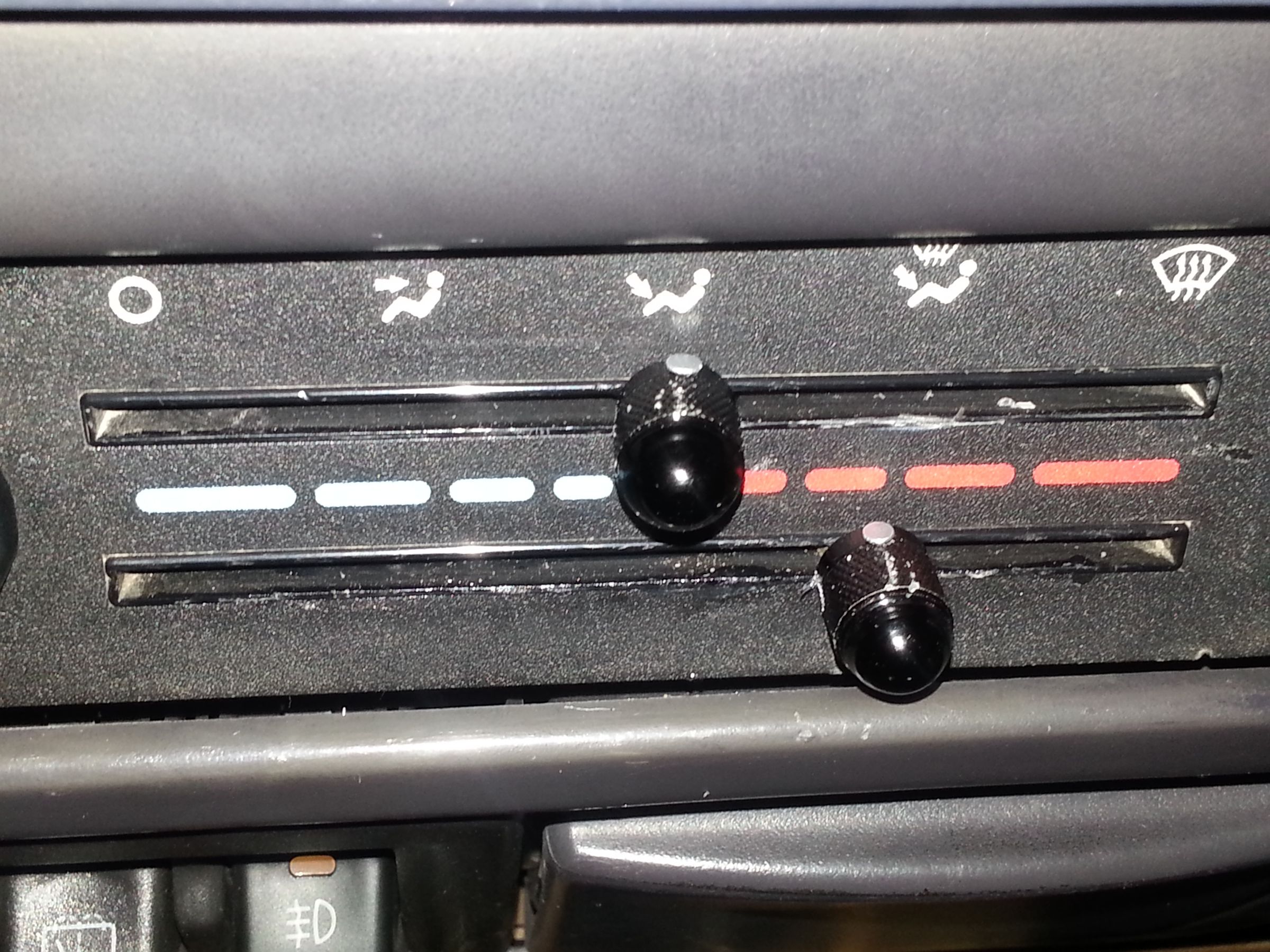 DIY AC/Heater Panel Control Knobs 6 Steps Instructables