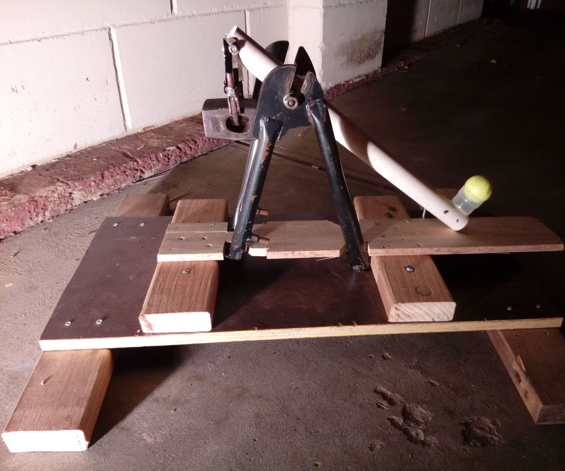 DIY guide for Golf Ball Trebuchet with step-by-step instructions