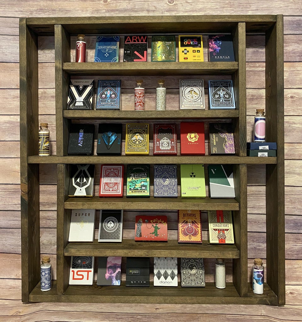 Playing Card Display Shelf 10 Steps (with Pictures) Instructables