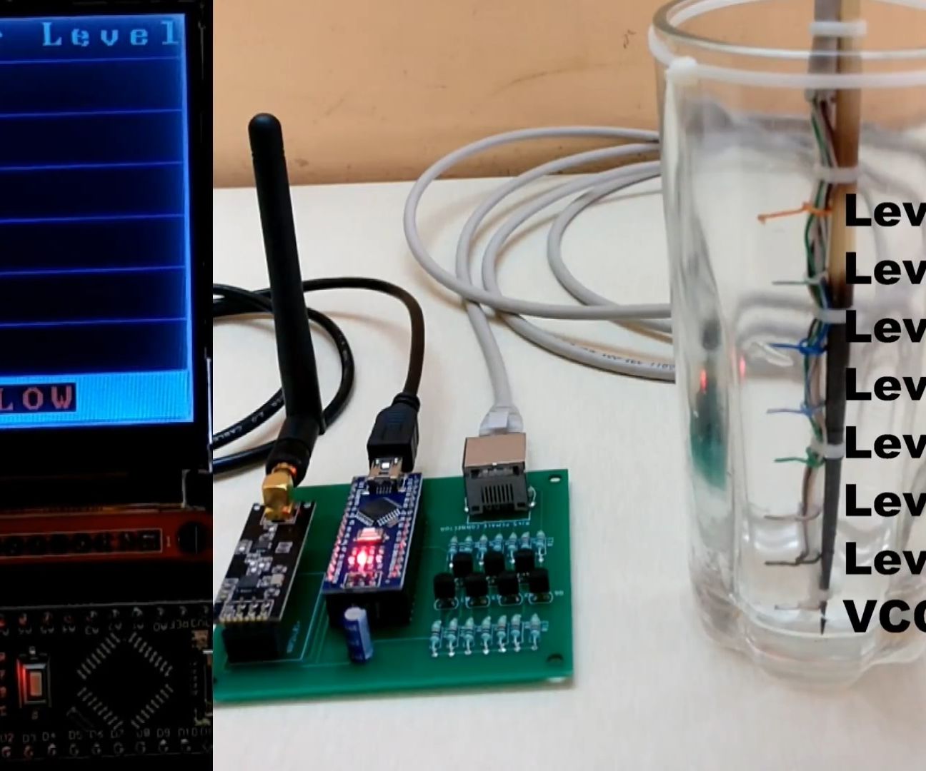 Long Range Wireless Water Level Indicator With Alarm Range Up to 1 Km