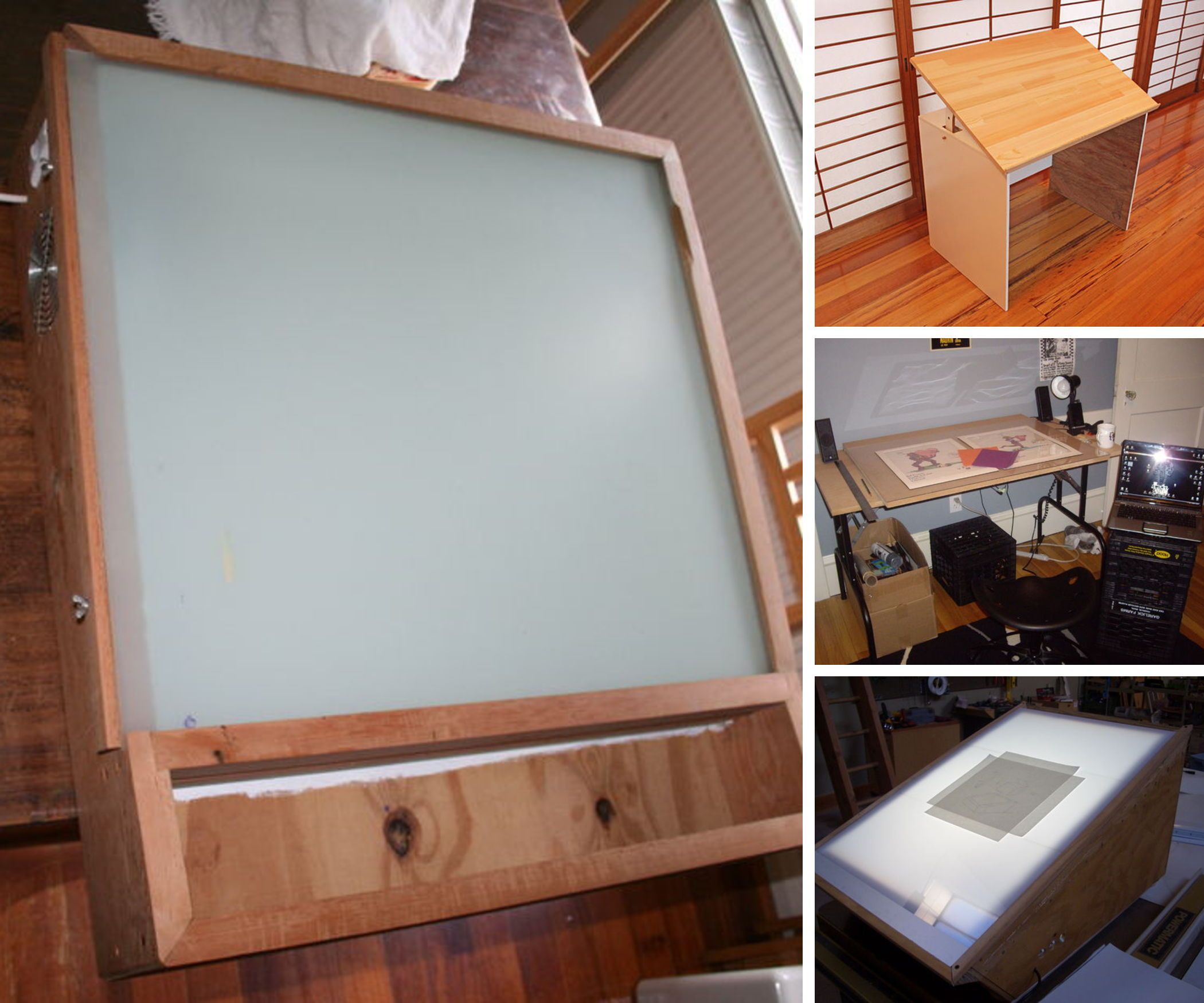 Drafting/Light Table Instructables