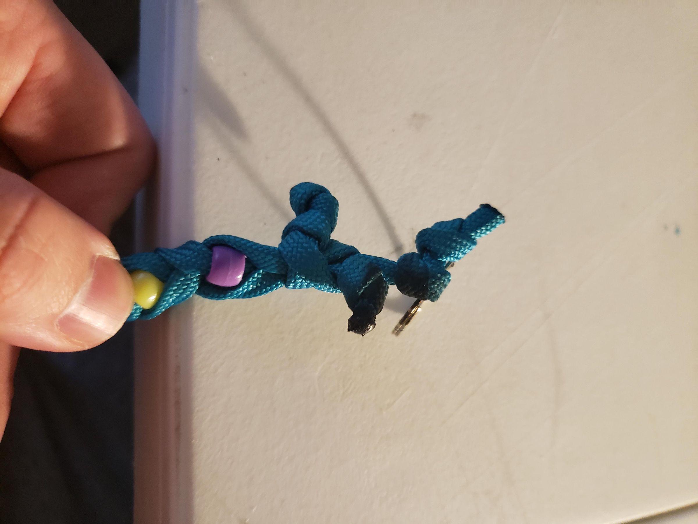 Braided Keychain : 7 Steps - Instructables