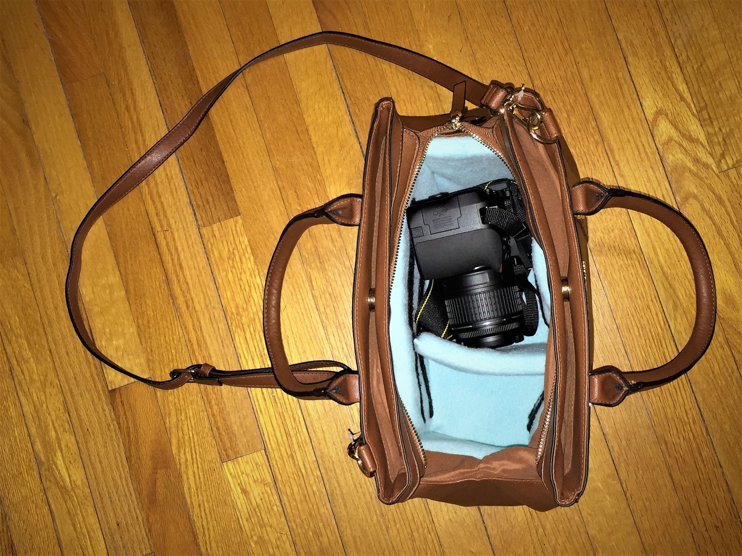 Turn Any Purse Into a Camera Bag 8 Steps (with Pictures) Instructables