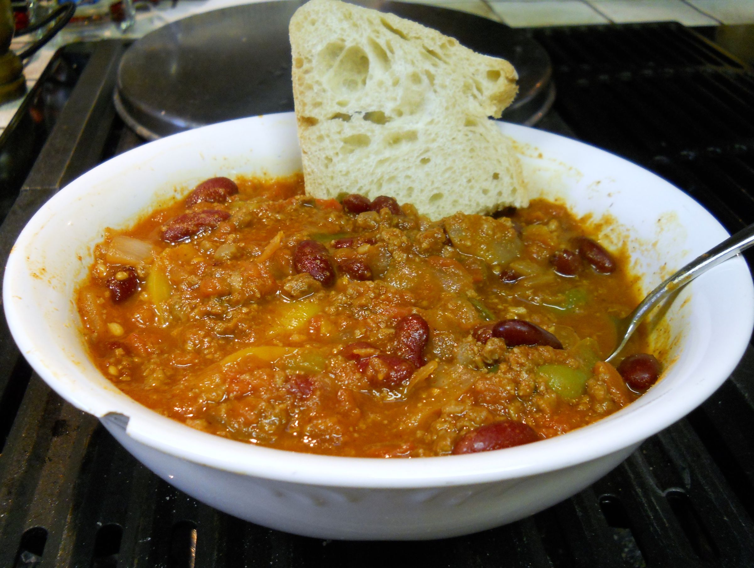 Vegan Stoplight Chili