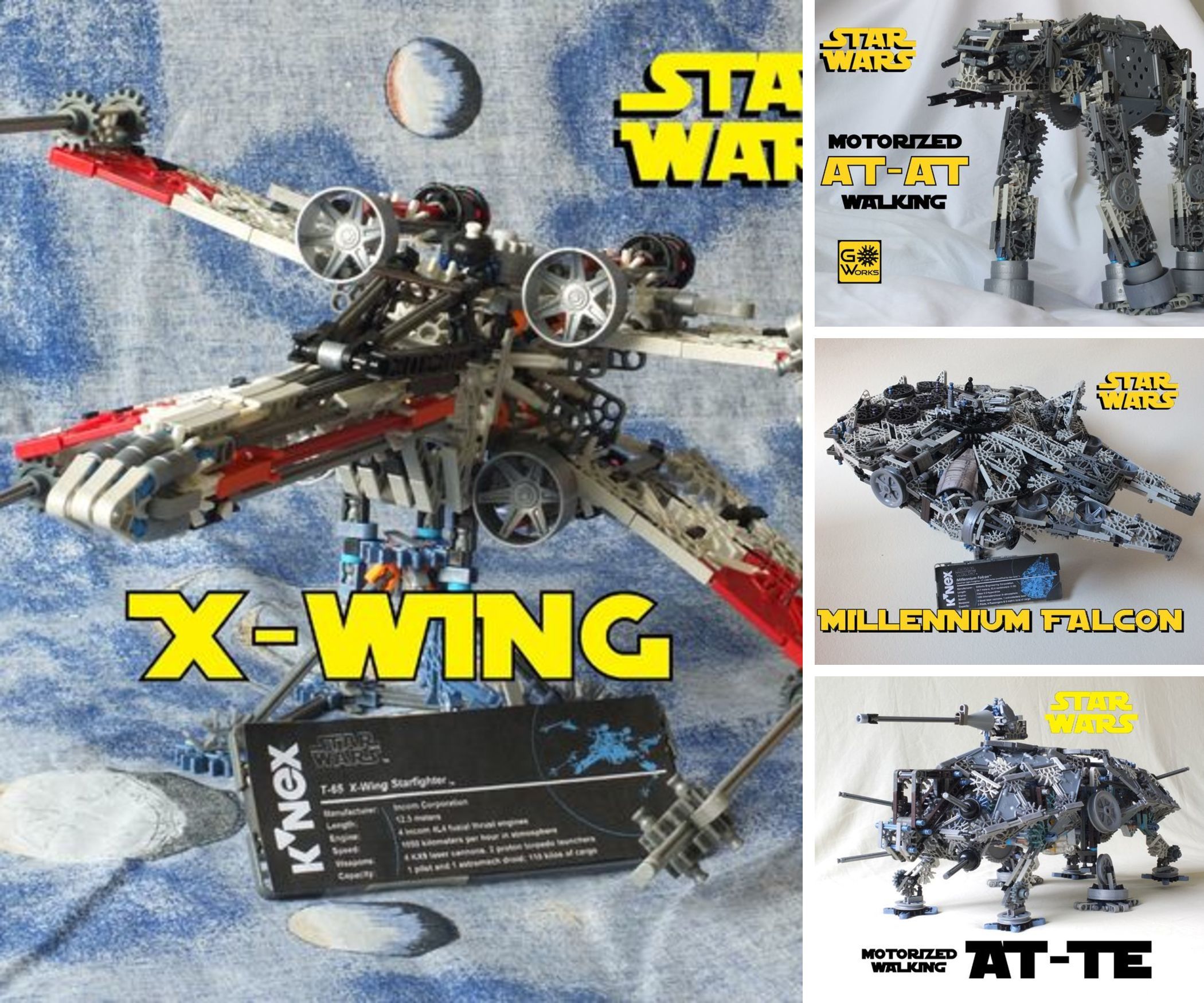 K'NEX Star Wars Ships \u0026 Vehicles 
