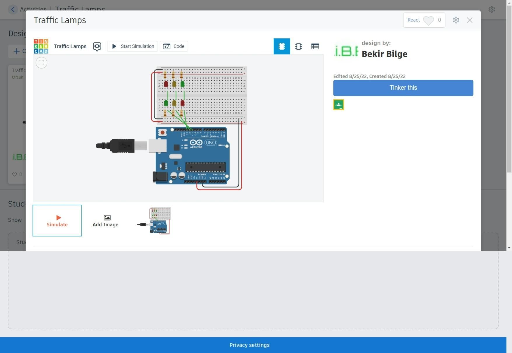 Teaching Traffic Lamps Working Principle Instructables