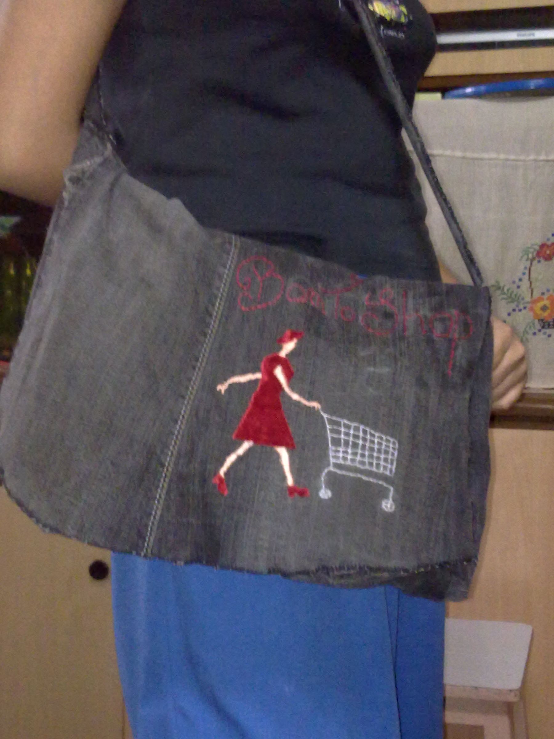 Turn Old Jeans Into a Bag 7 Steps (with Pictures) Instructables