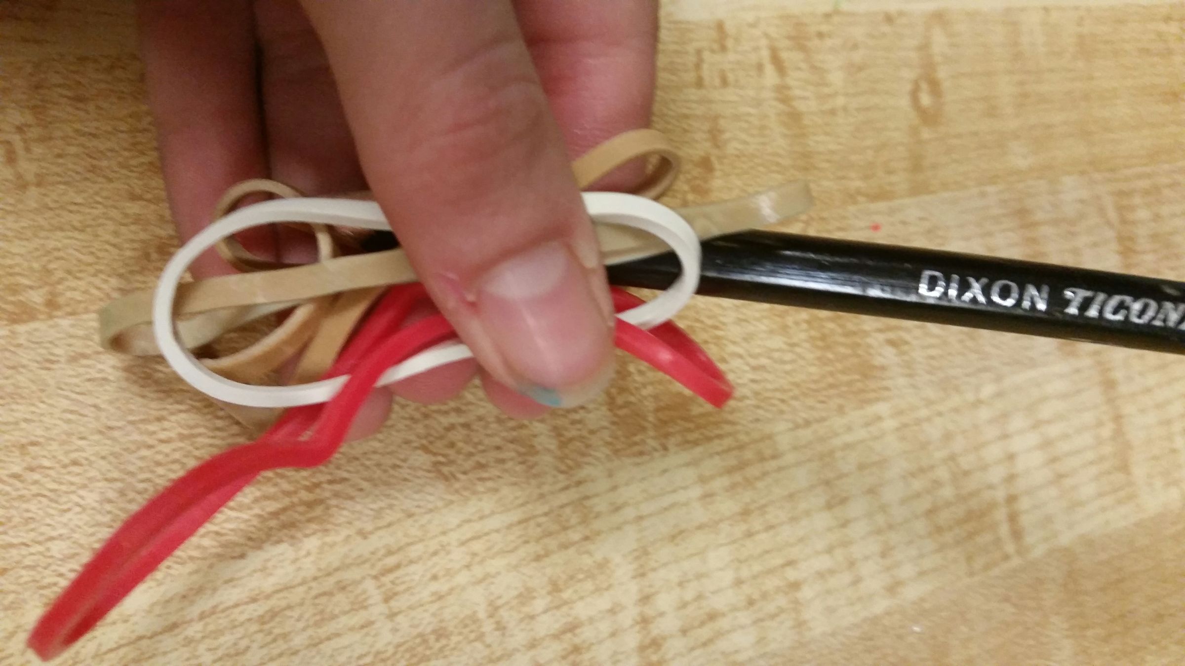3 Ways to Paint With Rubber Bands 6 Steps Instructables