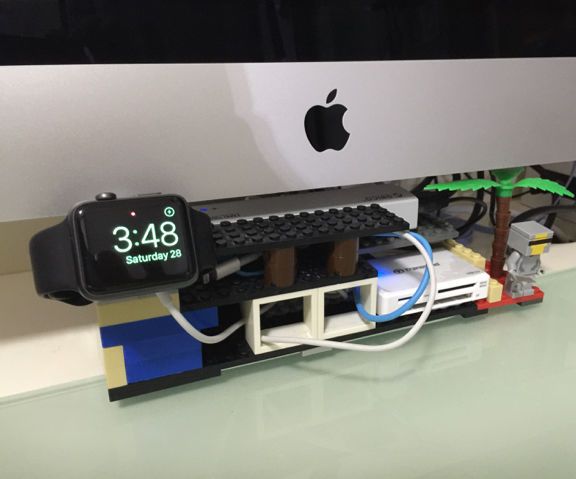 apple watch night stand and usb hub encaser DIY Project DIY Project Image