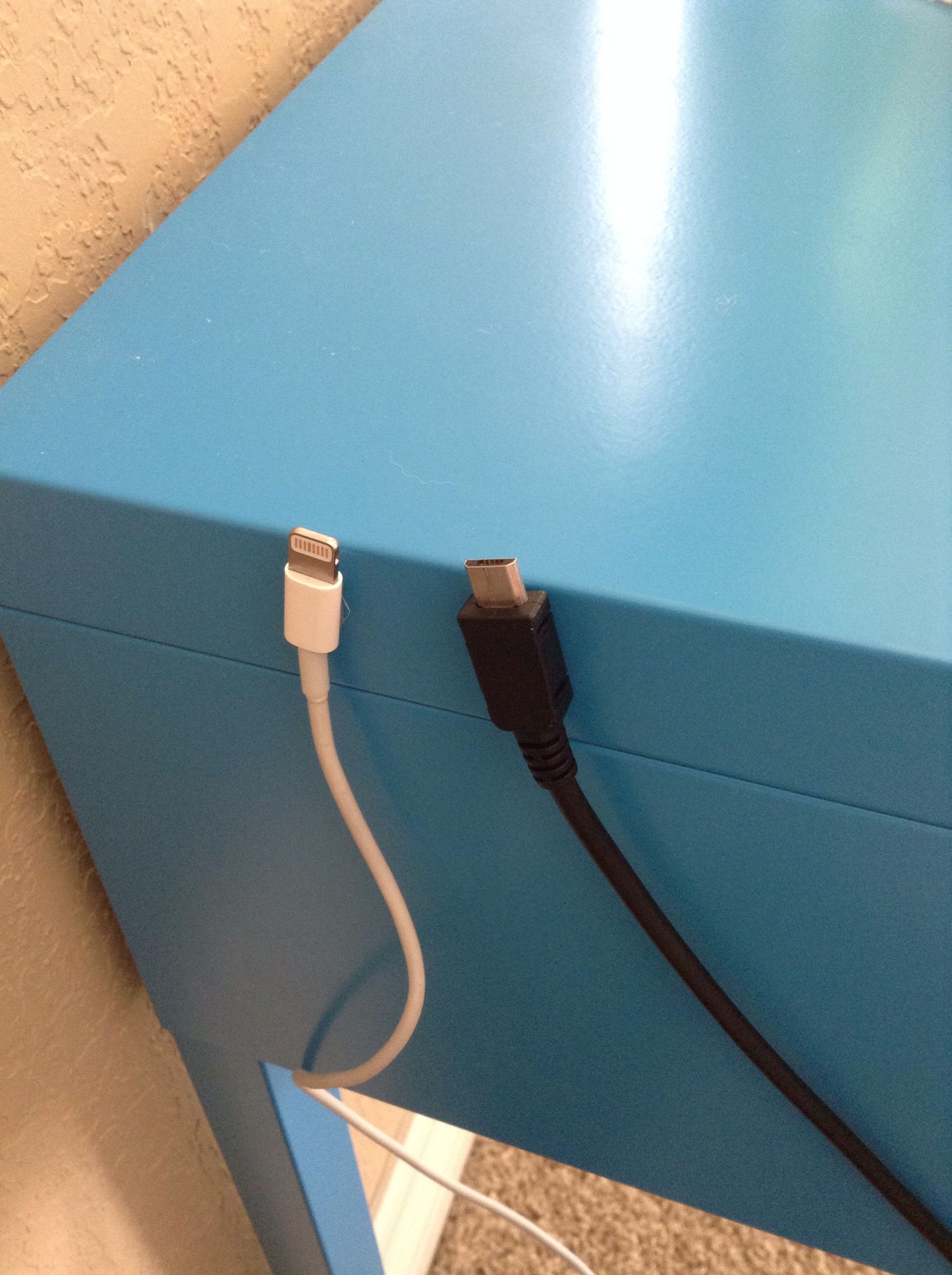IKEA Hack Cable Holder 4 Steps Instructables