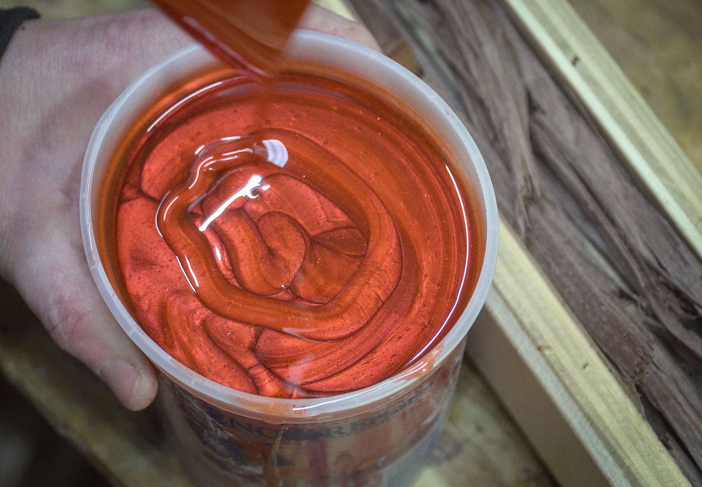 How to Make a Custom Hybrid Epoxy Pool Cue Using a Wood Lathe 19