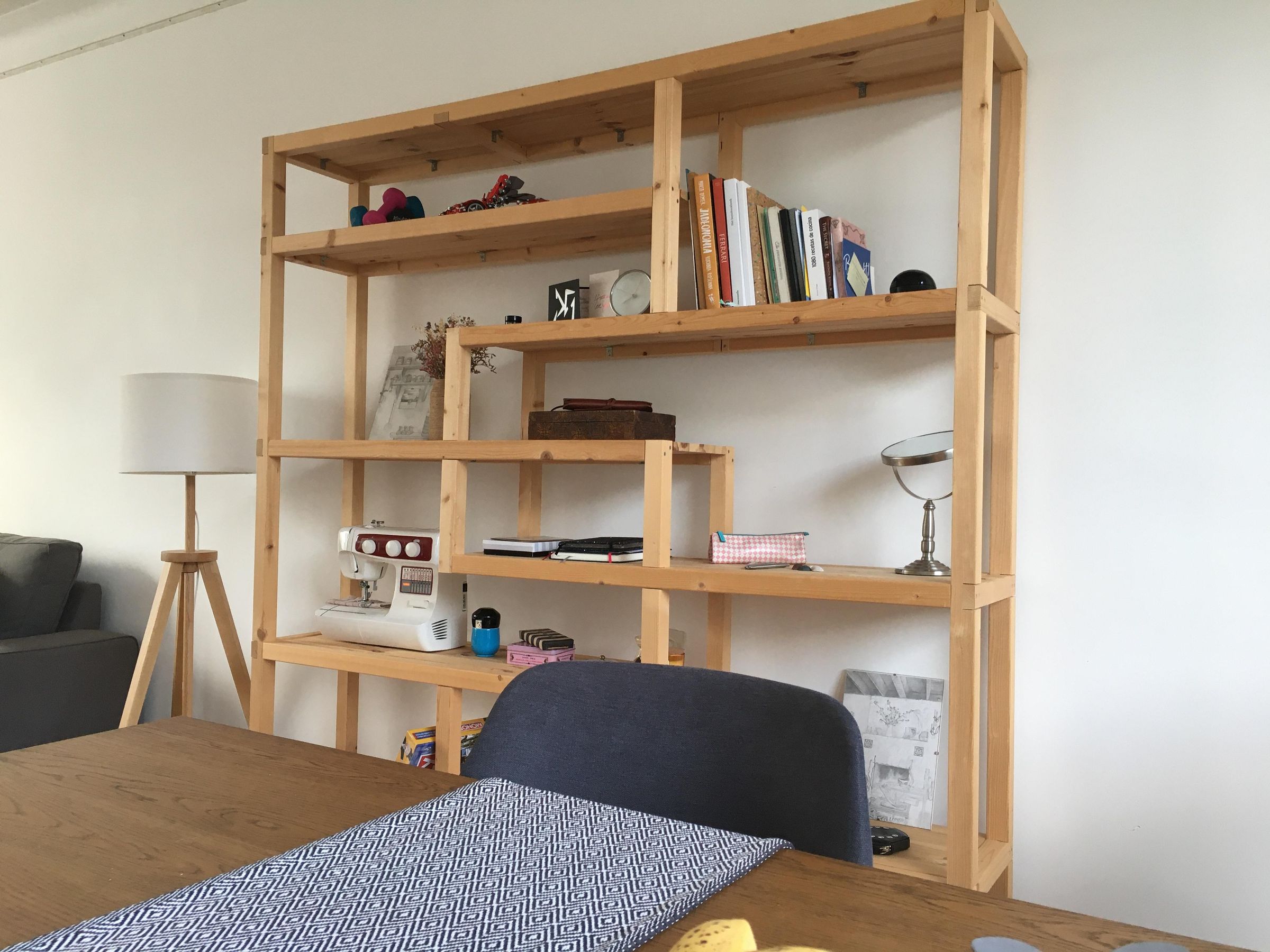 MyFurniture 1 How To a (unique) Shelving Unit for My Living Room