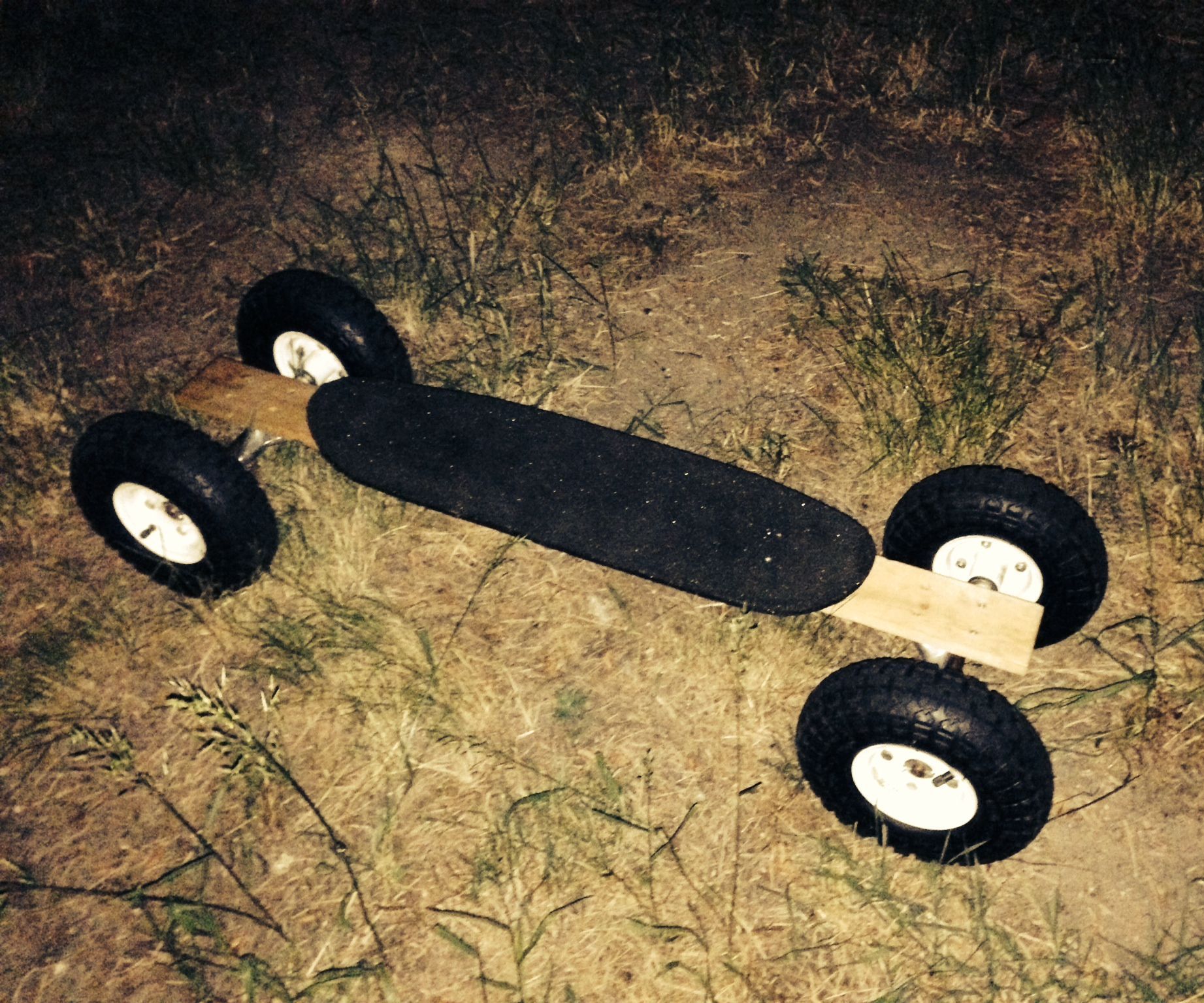 Mountain/Long Board + New Grip on Deck 15 Steps (with Pictures