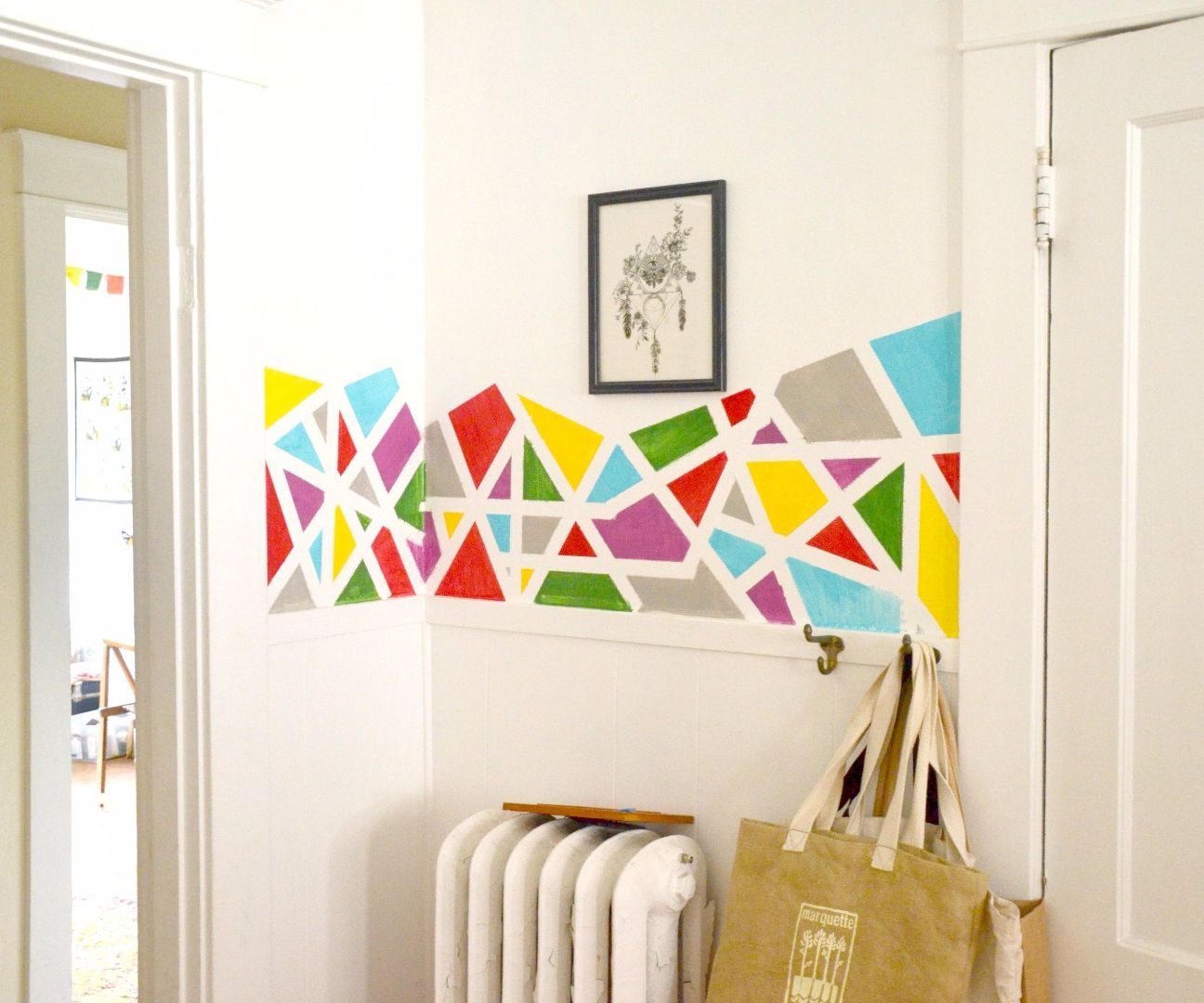 DIY Geometric Wall Art Home Decor