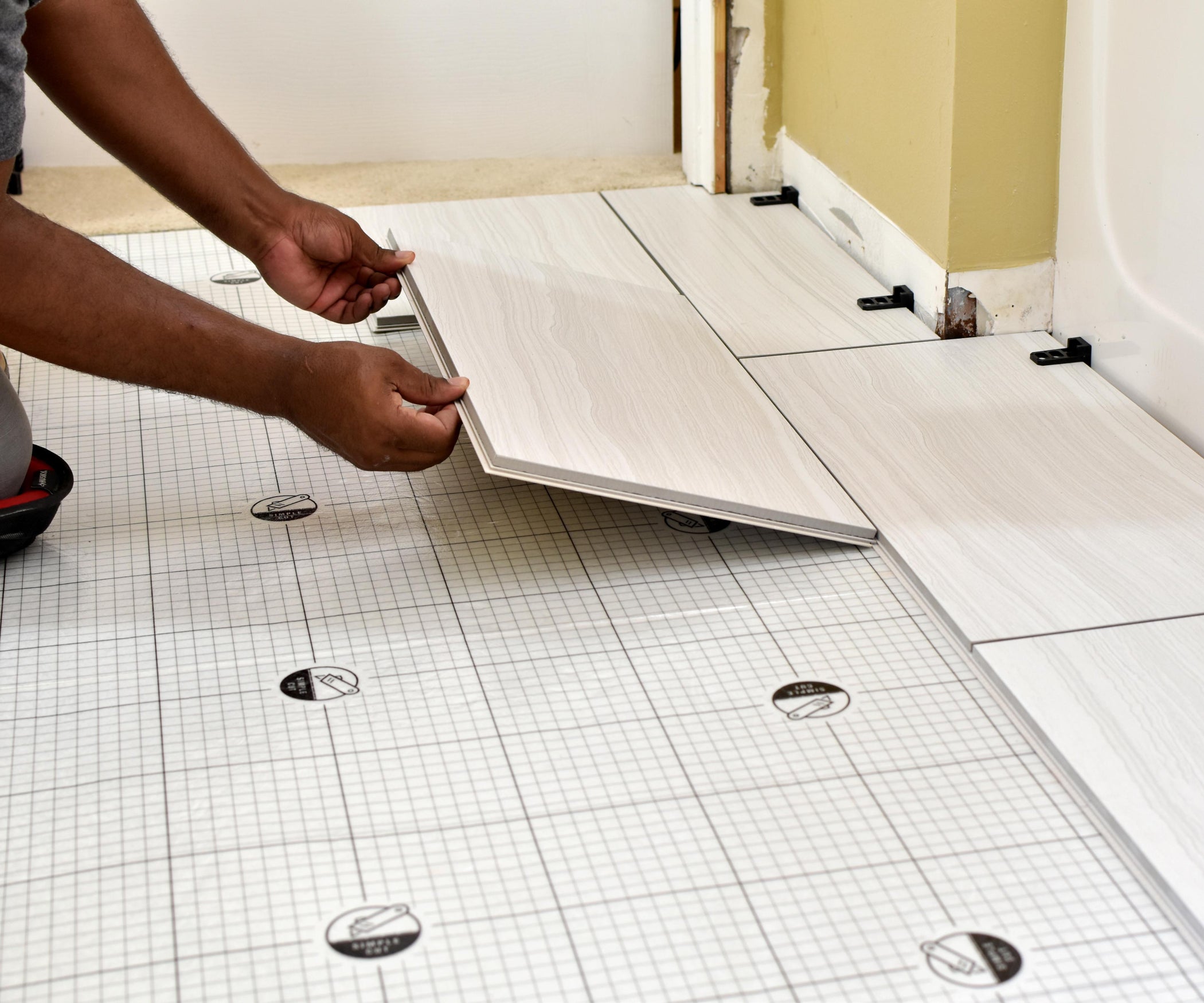 Easy DIY Bathroom Floor 6 Steps (with Pictures) Instructables