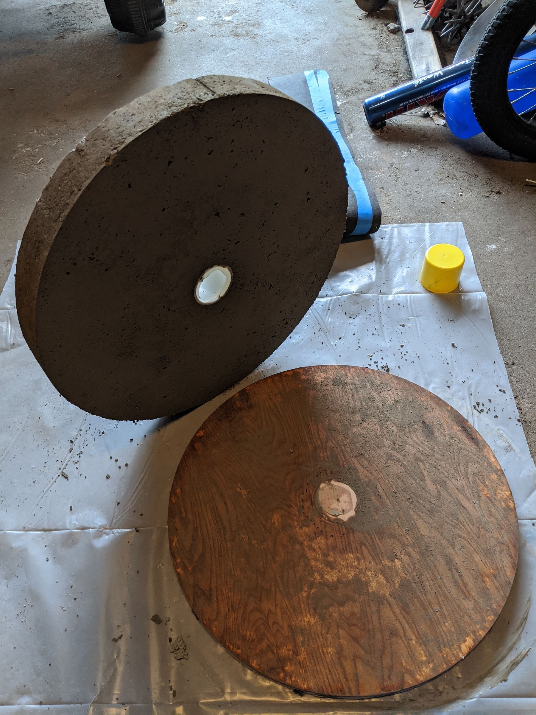 Concrete Weight Plates 4 Steps Instructables