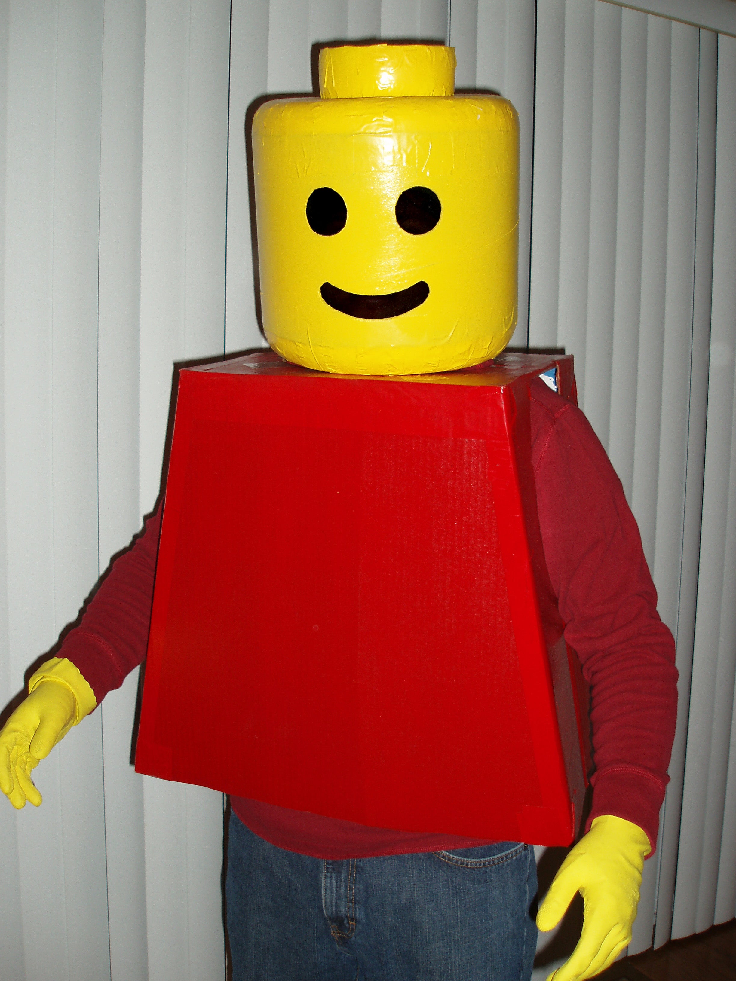 LEGO Man Costume 8 Steps with Pictures Instructables LEGO Man Costume 8 Steps with Pictures Instructables
