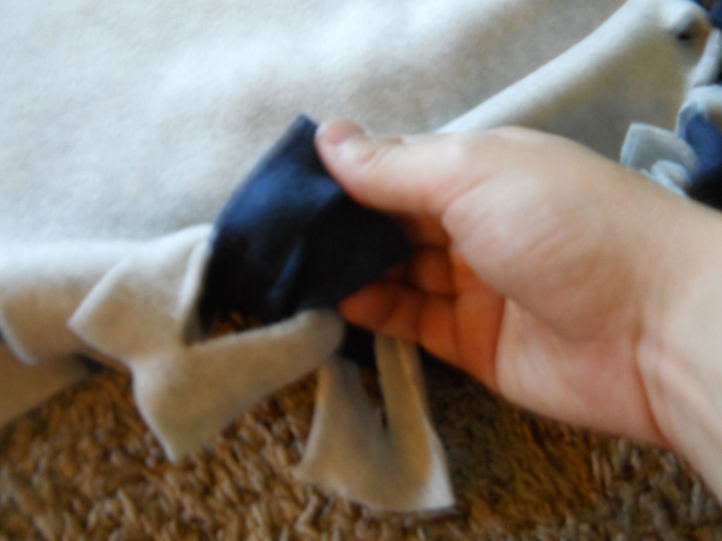 No Sew Braided Blanket 5 Steps Instructables
