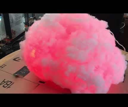 DIY guide for LED Smart Cloud Light with step-by-step instructions
