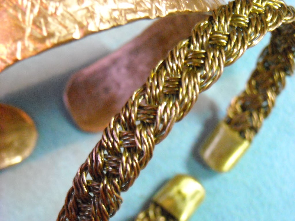 Copper Bracelets Made From Scrap Wires Instructables