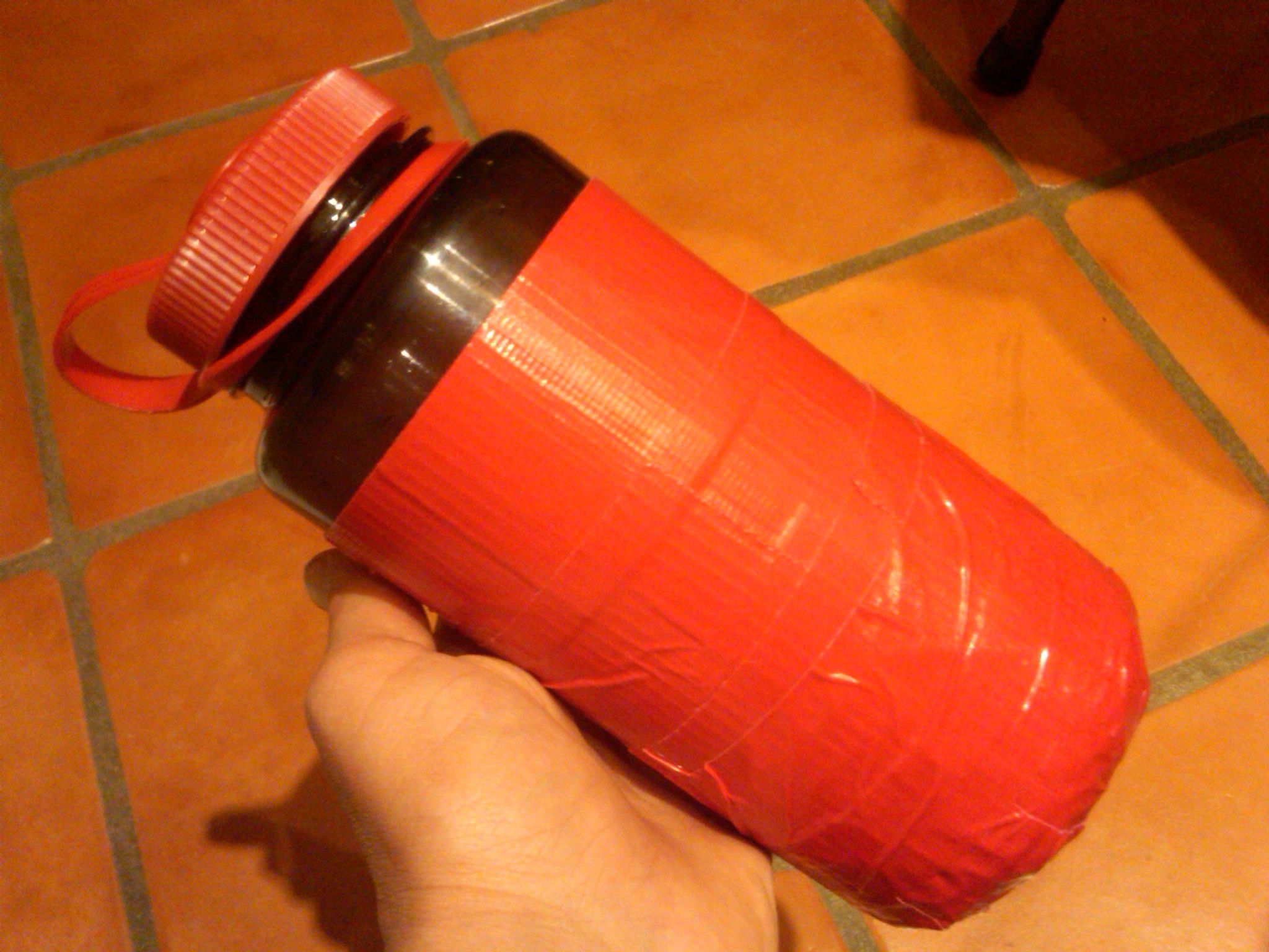 Duct Tape Water Bottle 8 Steps Instructables
