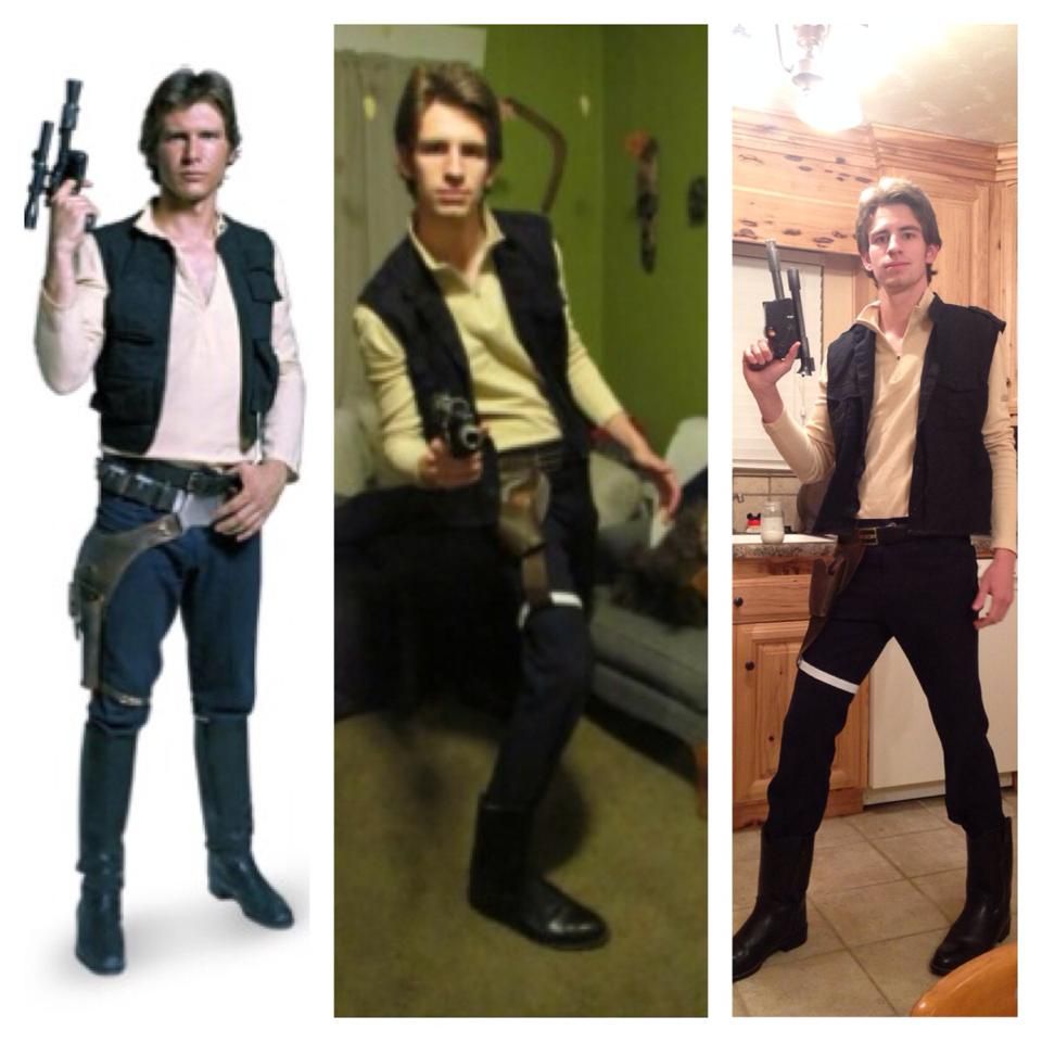 Homemade Han Solo Costume Star Wars 4 Steps Instructables