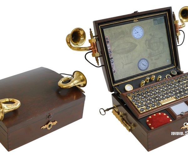 Steampunk Laptop