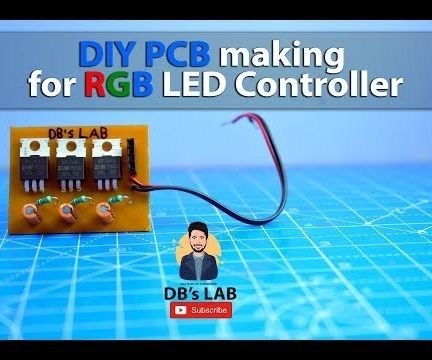 DIY PCB Making for RGB LED : 17 Steps - Instructables