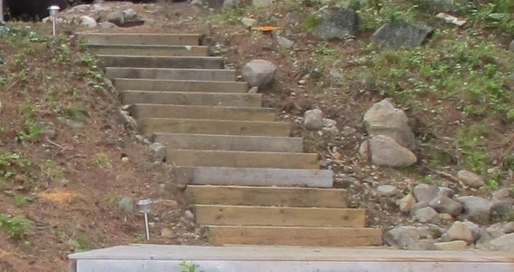 Outdoor Rustic Stairs : 3 Steps (with Pictures) - Instructables