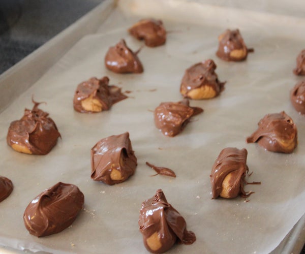 Chocolate Covered Peanut Butter Balls