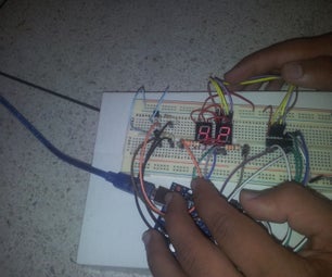 how to make a 0-9 counter using an arduino nano DIY Project to Discover ...