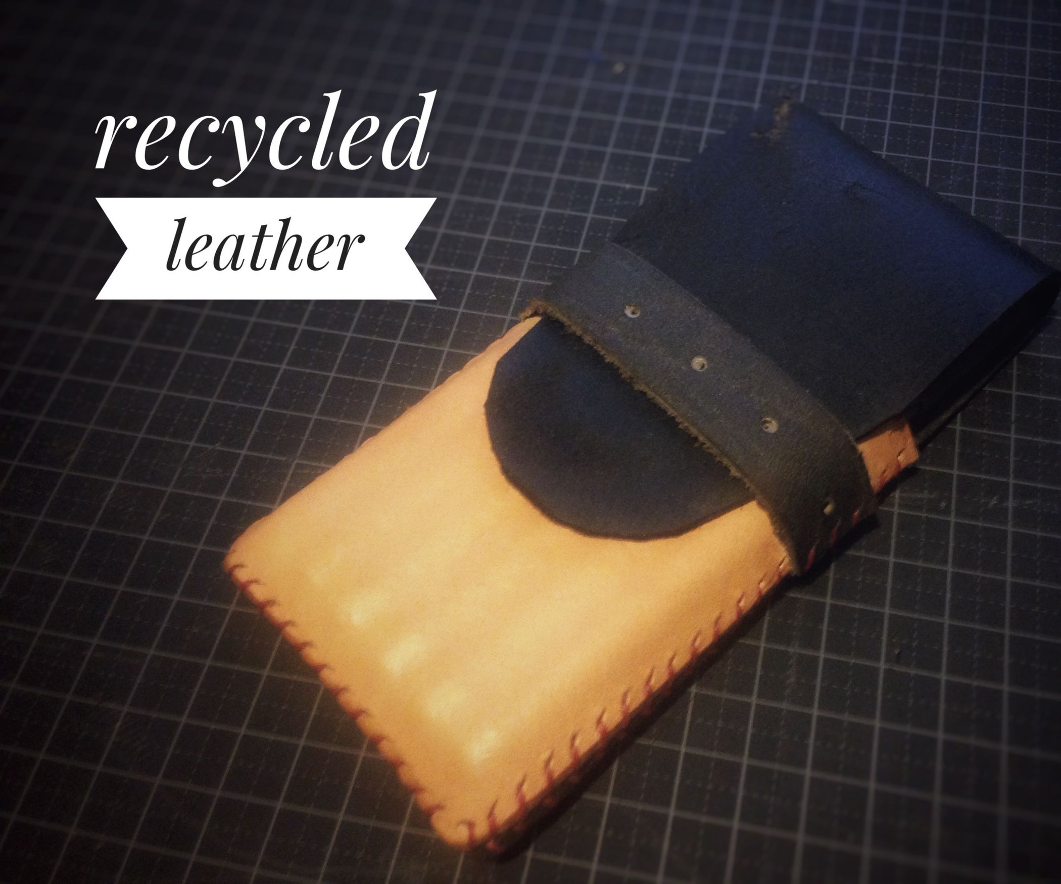 Recycling Leather Pencil Case 3 Steps (with Pictures) Instructables