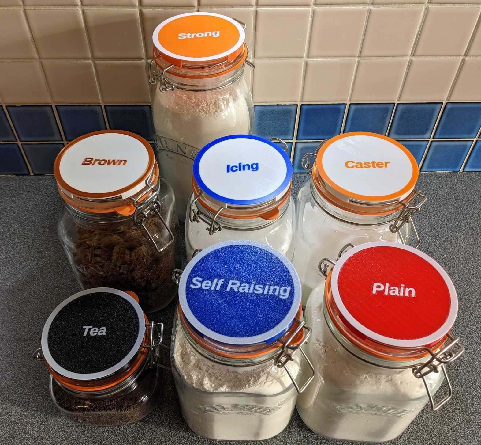 3D Printed Kilner Jar Labels Using SCAD 7 Steps (with Pictures