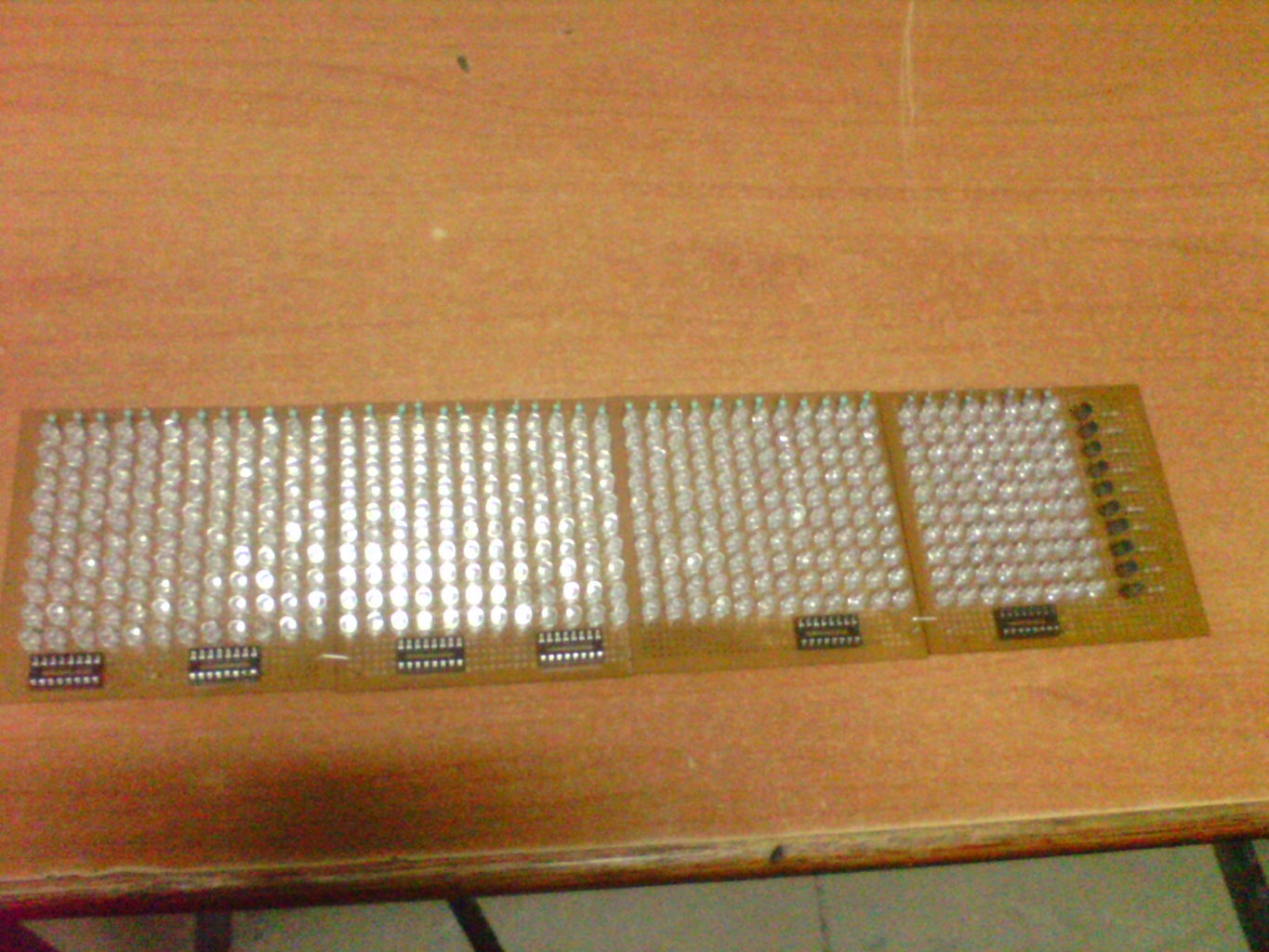 48x8 SCROLLING MATRIX LED DISPLAY USING ARDUINO CONTROLLER : 5 Steps ...