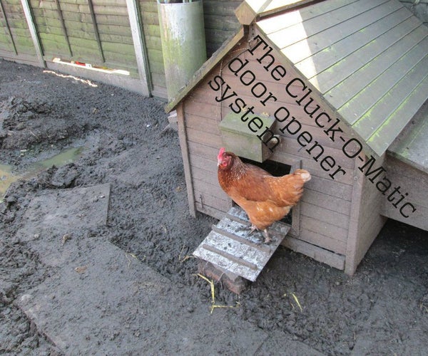 Automatic Chicken Door Opener With PICAXE