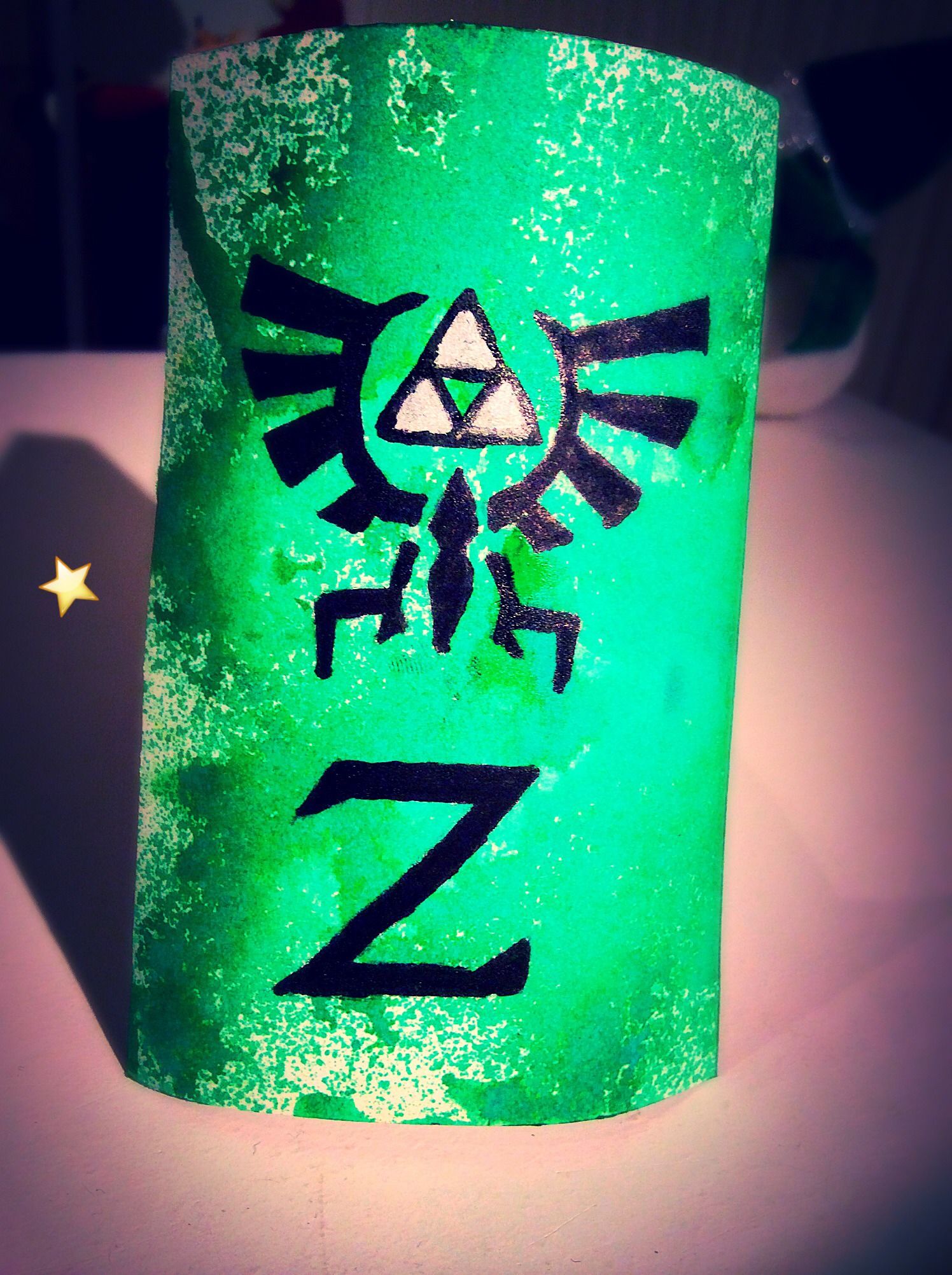 zelda spray art - small DIY Project DIY Project Image