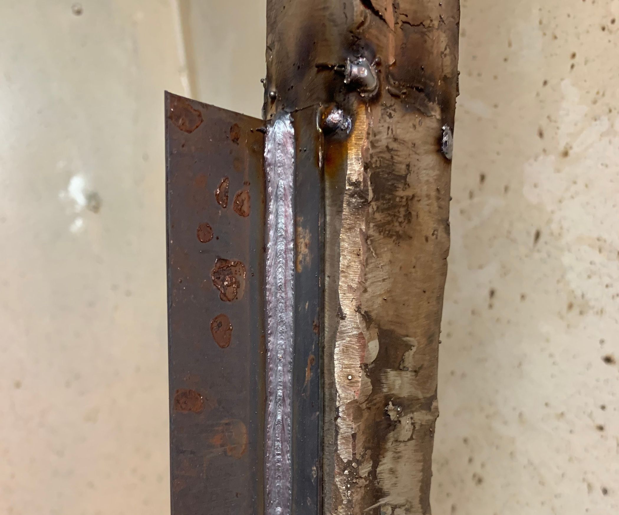 Welding Vertical Down T Joint 5 Steps Instructables