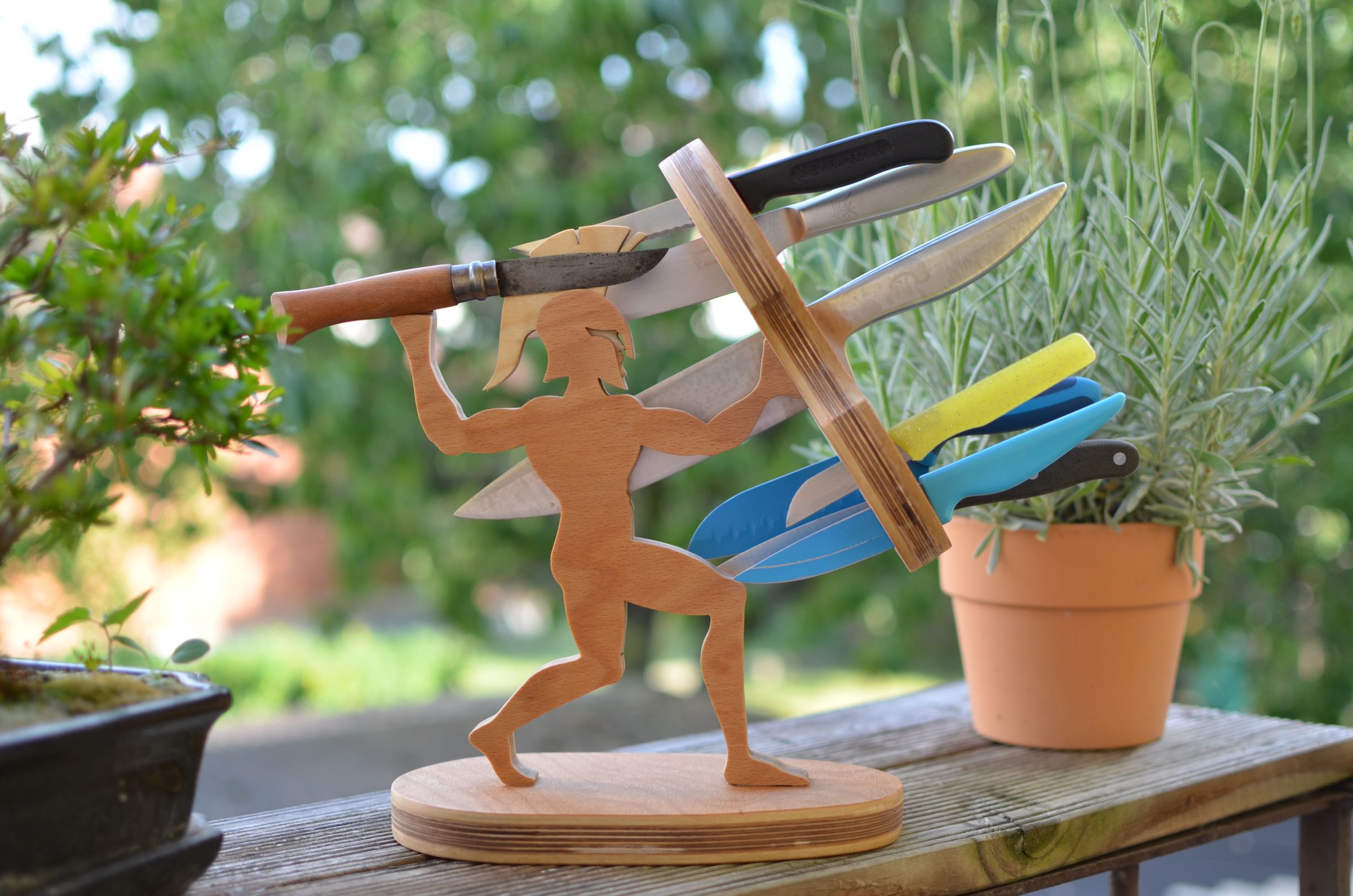 Knife Block Warrior 7 Steps (with Pictures) Instructables