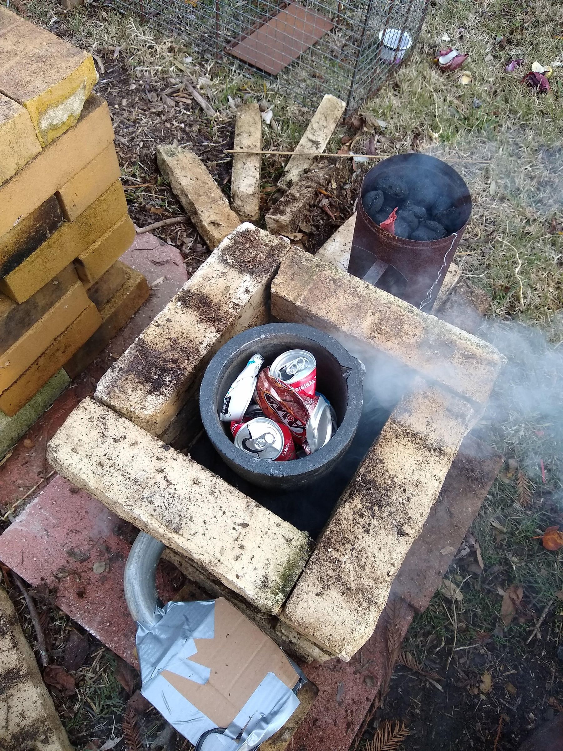 Melt Down Your Aluminum Cans 7 Steps (with Pictures) Instructables