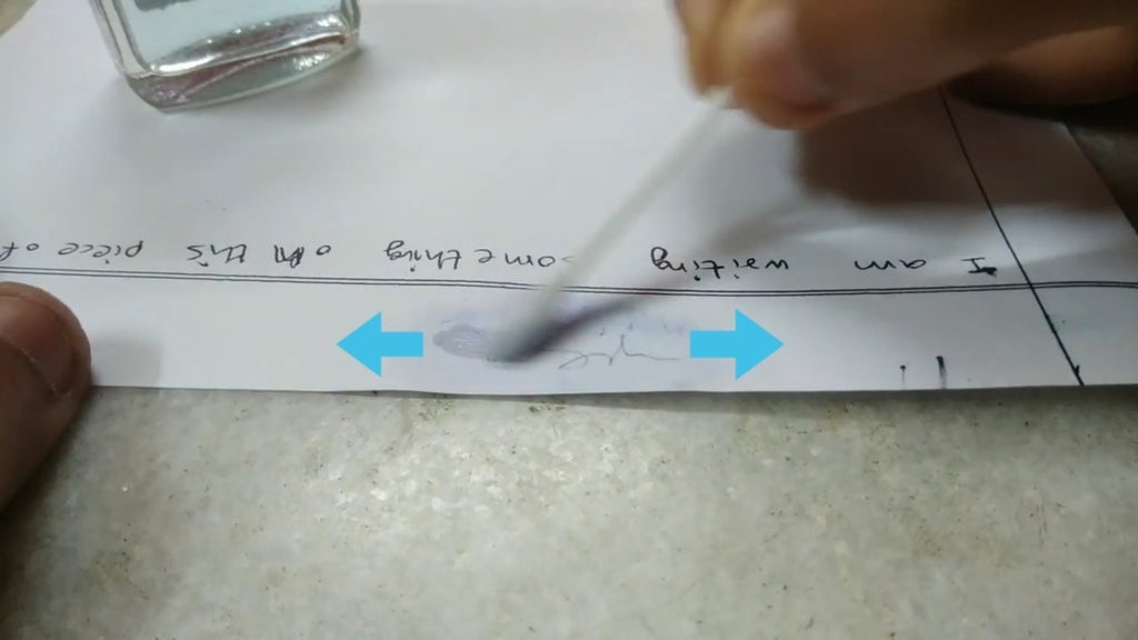 Erase Ink From Paper With Chemistry : 3 Steps - Instructables