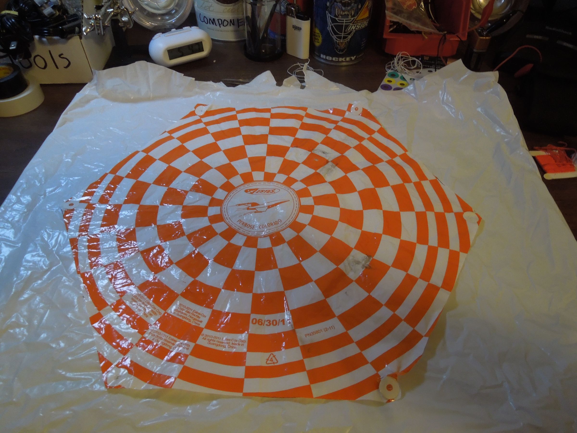 DIY Model Rocket Parachute 8 Steps Instructables