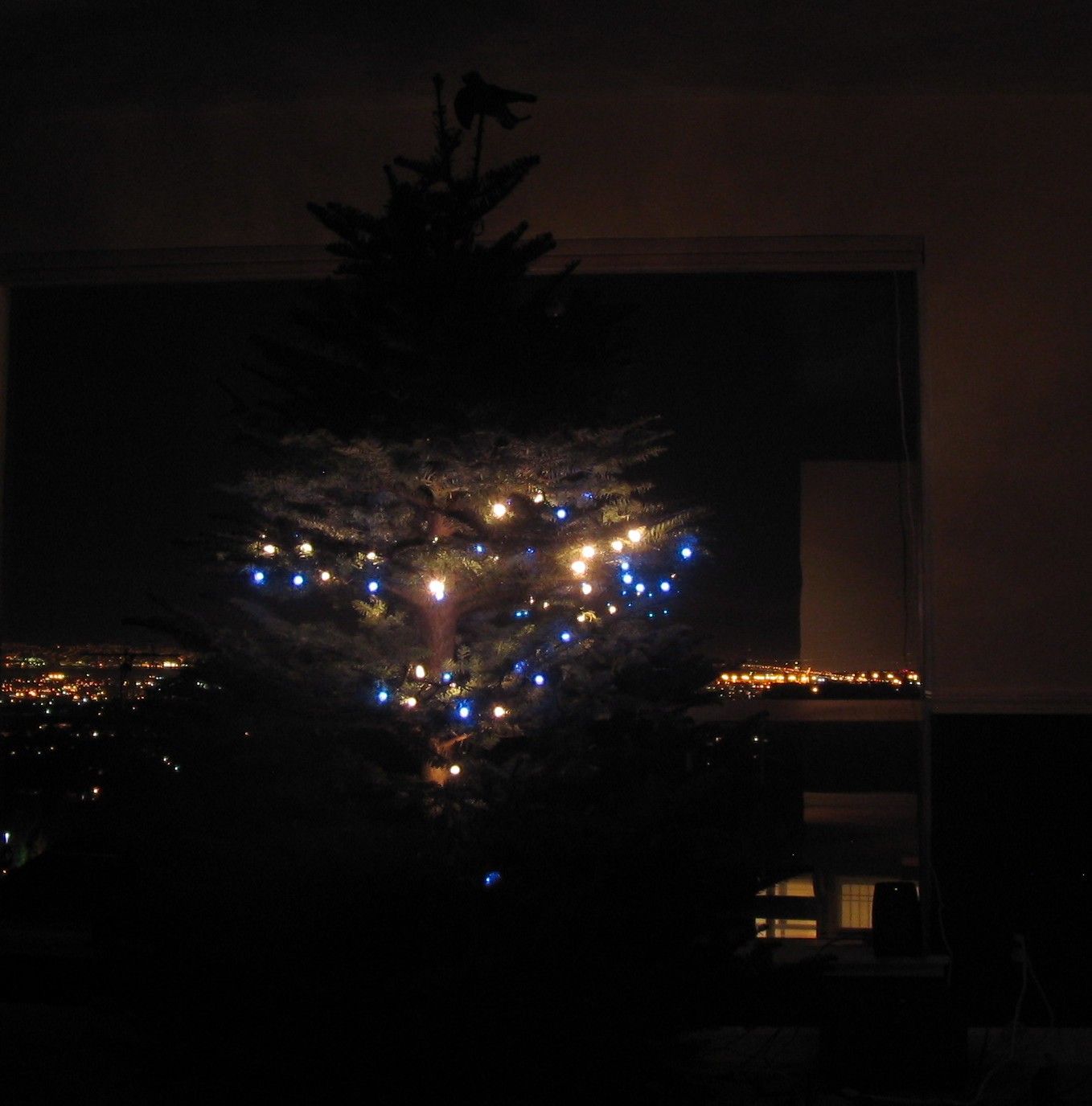 Computercontrolled Musicsynchronized Flashing Christmas Tree Lights