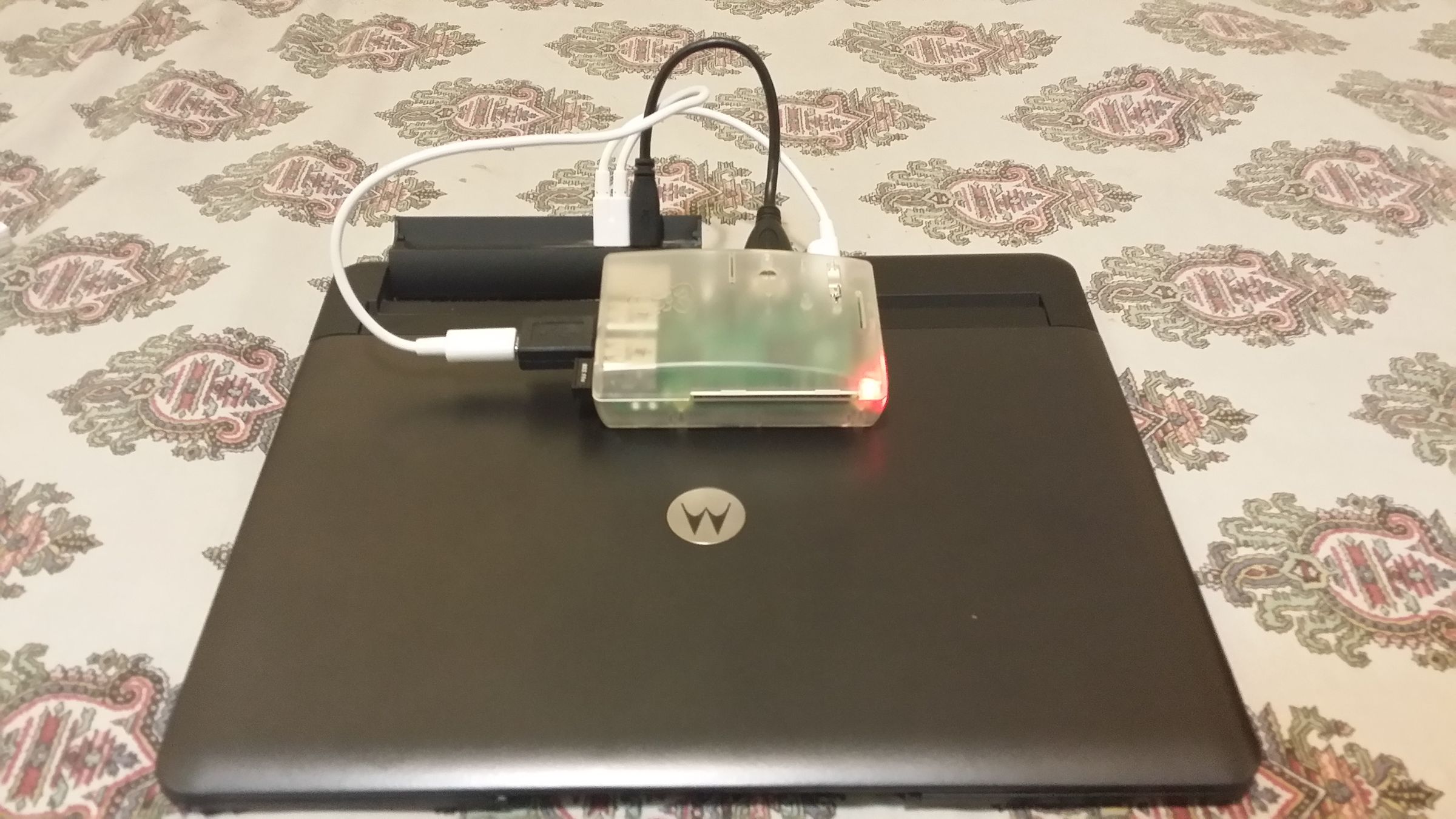 The Raspberry Pi - Lapdock Connection