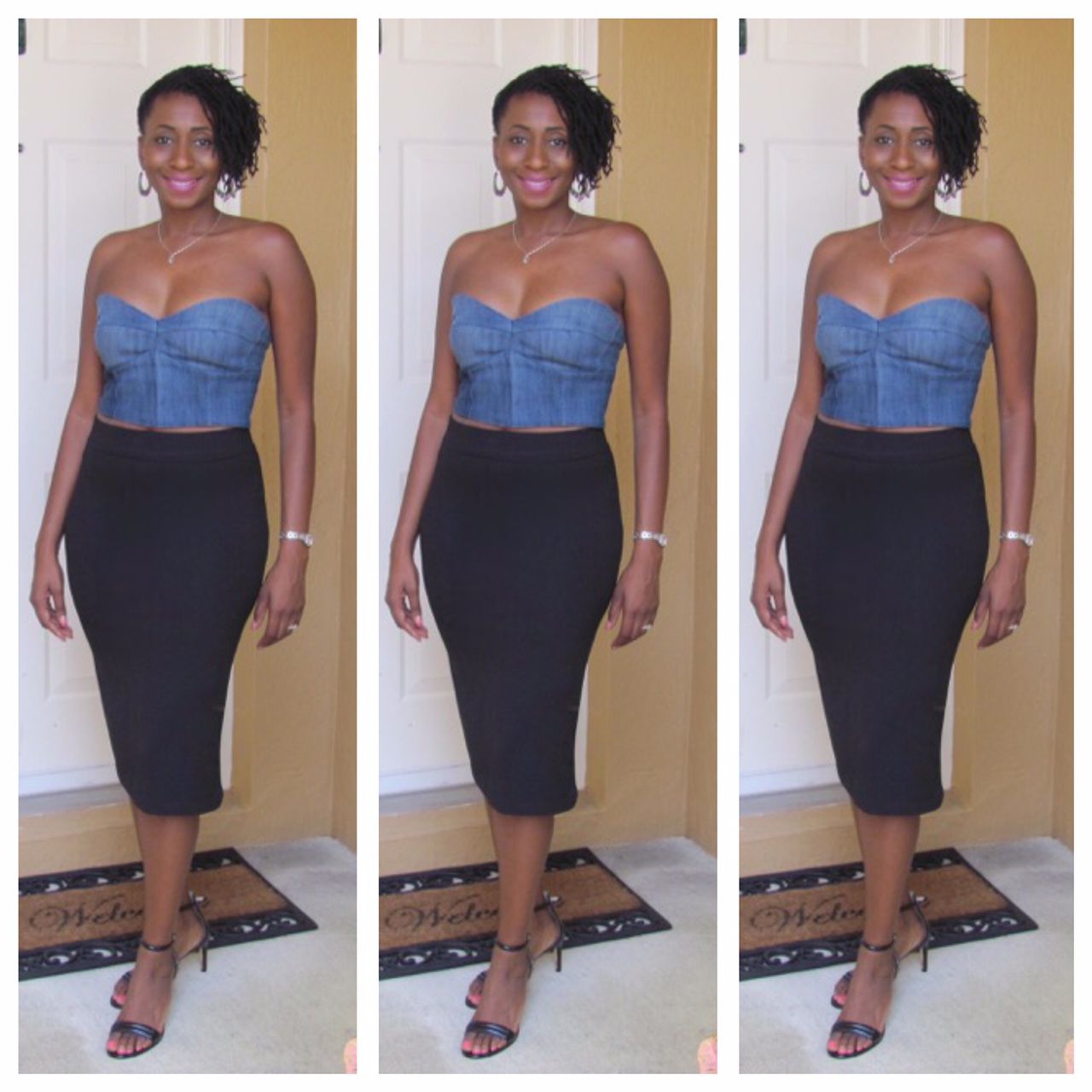 DIY Bustier Made From Old Blue Jeans : 9 Steps (with Pictures) -  Instructables