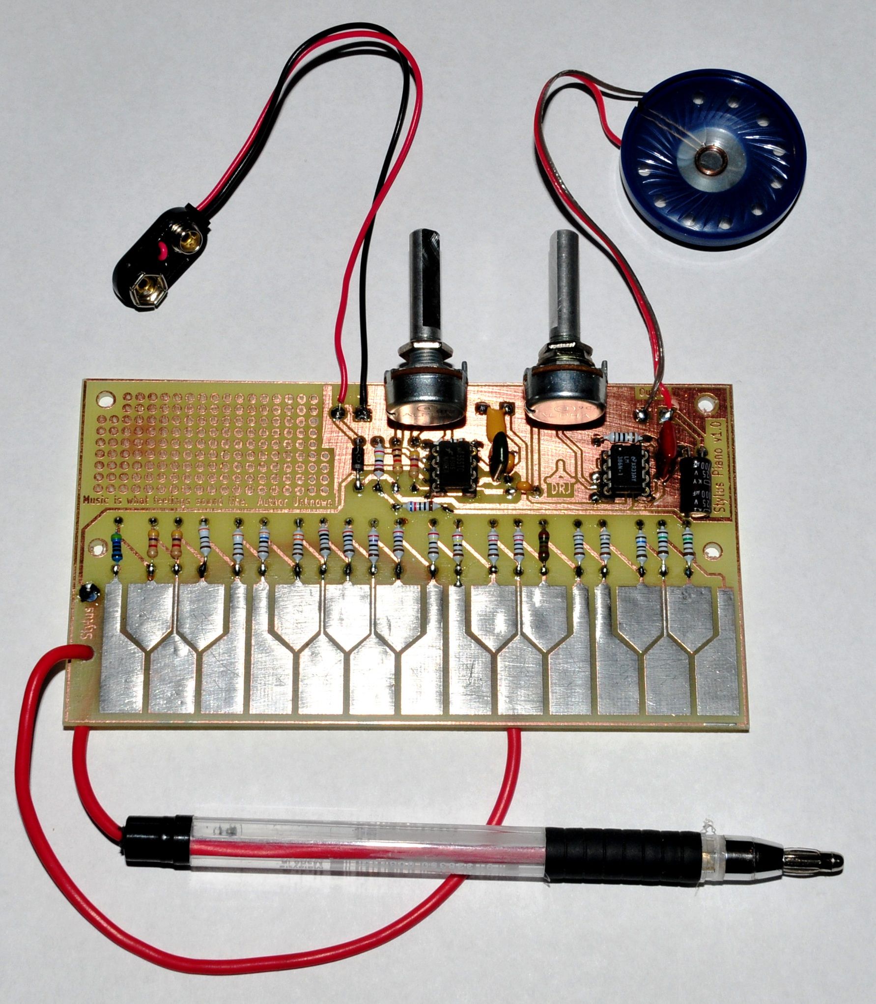 A Stylophone 14 Steps (with Pictures) Instructables