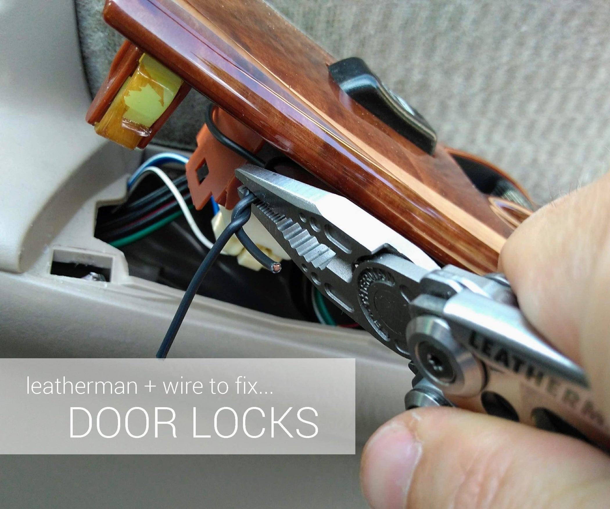 How to Fix Car Door Locks 4 Steps Instructables